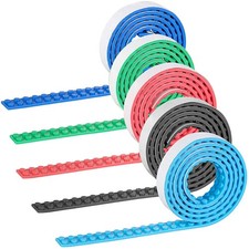 infactory 5er-Set selbstklebende Spielbaustein-Tapes für gängige Systeme, je 1 m
