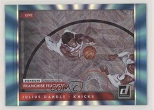 2021-22 Panini Donruss Franchise Features Holo Teal Laser Julius Randle #15 0jk3