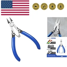 330 Flush Cutters, Precision Wire Cutter, Flush Pliers, Wire Snips, Electrica...