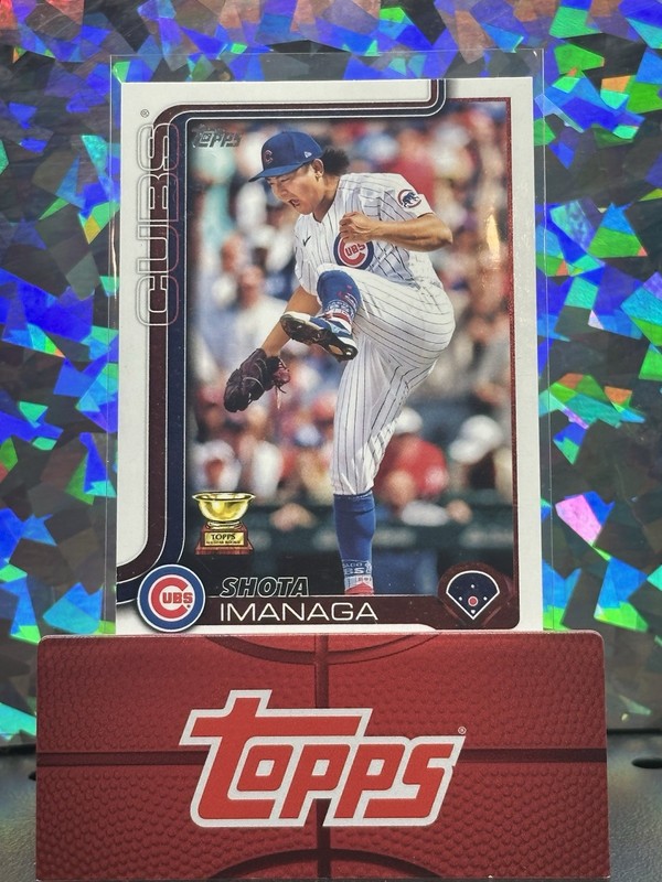 Topps 2025 Series 2 Shota Imanaga #473 Chicago Cubs Base Set
