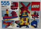 Lego #555 Basic Building Set 1981