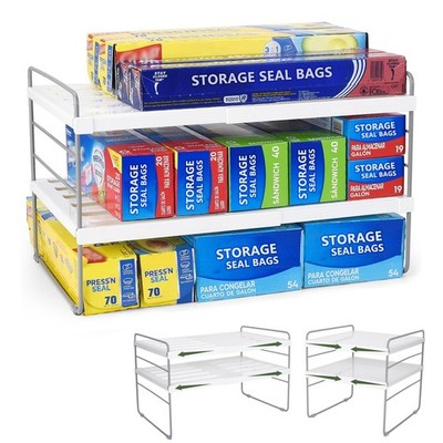 Pantry Organization and Storage for Kitchen - Expandable Kitchen Wrap Box Org...