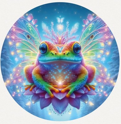 Hayleybug 1/2 oz Leap Between Worlds - Frog silver Coin w/ COA POP 15