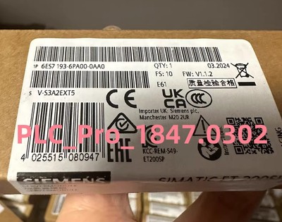 1PCS NEW SIEMENS 6ES7193-6PA00-0AA0 6ES7 193-6PA00-0AA0 Module In Box Fast ship