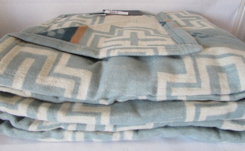 Pendleton San Marino Organic Cotton Soft Throw Blanket King 108" x 96" Washable - Picture 8 of 8