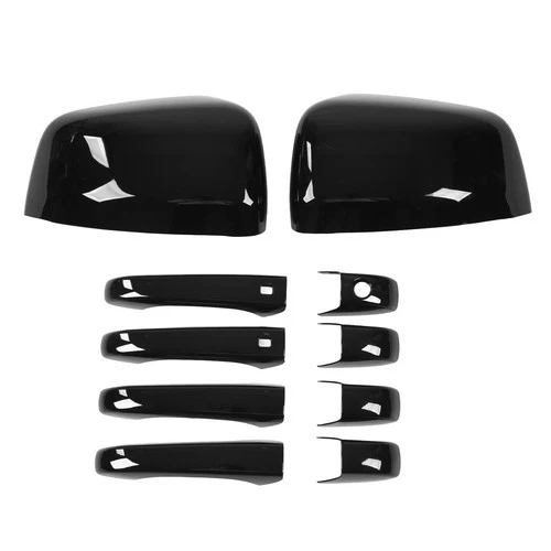 ABS Car Door Handle Covers Exterior Replacement – Black