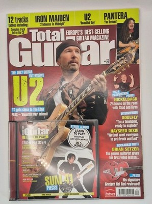 Total Guitar Magazine November 2005 Issue 142 U2 Pantera Iron Maiden (2 of 2)