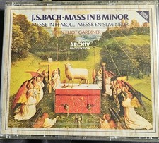 BACH Mass in B Minor - JOHN ELIOT GARDINER - ARCHIV 2CD BOX NEW sealed rcd9