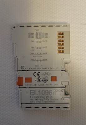 Beckhoff EL1098 8x Digital Input EtherCAT Terminal