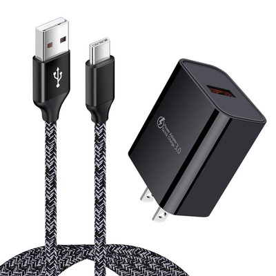 Type C Charger for Samsung Phone Android Charger Fast Charging Block Wall Cha...