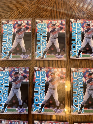 JIM THOME 18 Card Lot 1996 KENNER STARTING LINEUP Rookie CARD CLEVELAND INDIANS - Picture 2 of 10