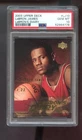 2003-04 Upper Deck LJ10 Lebron James Diary ROOKIE RC PSA 10 Graded Card Lebron's