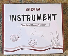 GIDIGI Dissolved Oxygen Meter - Aquarium, Ponds, Hydroponic, Lab