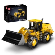 Mould King 17084 Loader Truck Engineering Static Model Building Block Kids Toy