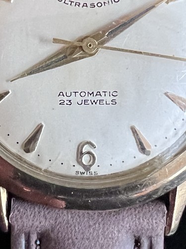 Vintage ENICAR Ultrasonic 23 Jewels Automatic Mens Watch 35mm 1950's (working!) - Picture 4 of 13
