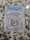 1955 Roosevelt Silver Dime 10C PCGS MS65