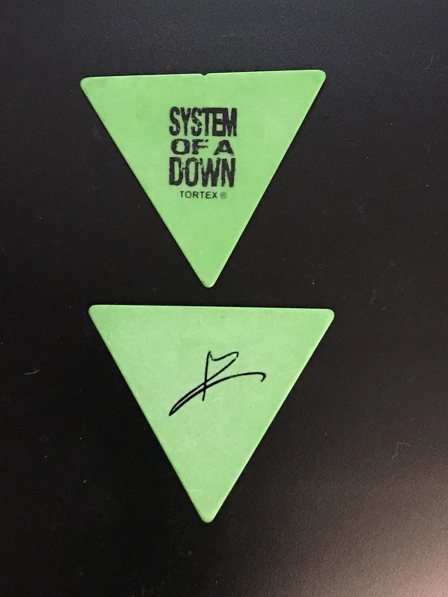 Daron Malakian Authentic guitar pick from 2011 Reunion tour eBay