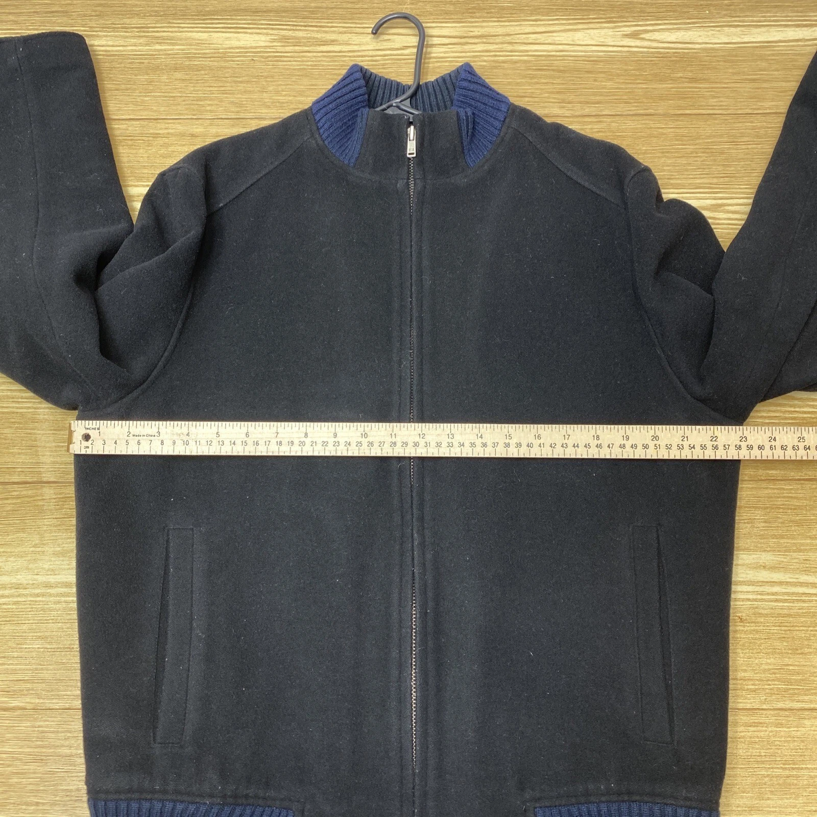 Abrigo Para Hombre Kenneth Cole Talla M Chaqueta Casual De Primavera Negro - product detail image 14