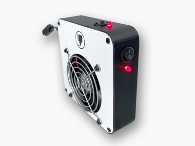 3D Printer Light-Duty Air Purification/Filtration/Exhaust with LED Light