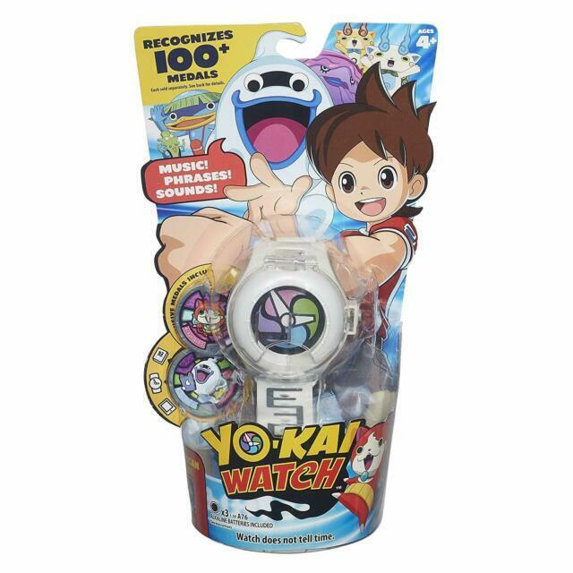 Relógio Hasbro Yo-Kai Yokai Medalhas Série 1 2 Ce Gas Lacrada