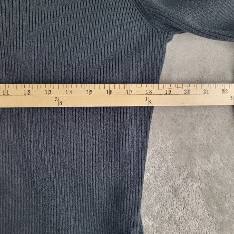 Cárdigan informal Corner Annex para mujer XL negro acanalado hecho en Australia ropa de trabajo Foto 3 de 4