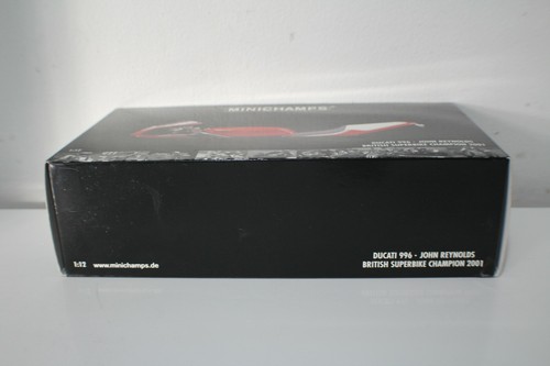 122011203 Minichamps Ducati 996 2001 Superbike Champion #3 John Reynolds 1:12. - Picture 5 of 8