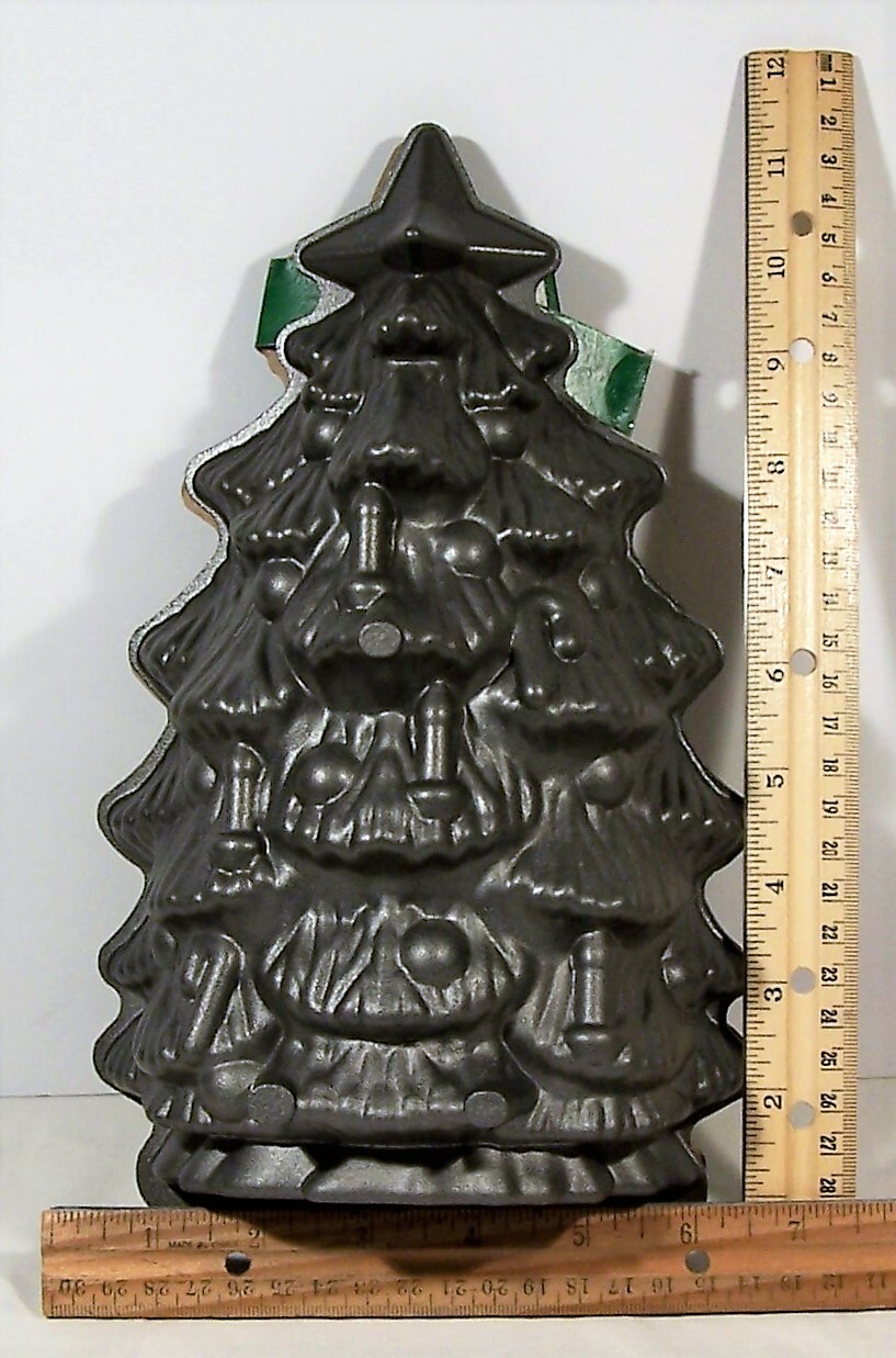 Nordic Ware Christmas Tree Baking Pan Cake Mold 4.5 Cup 11" Cast Aluminum NEW eBay