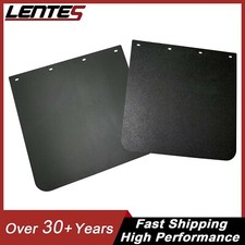 New Pair Mud Flaps 24x 24 Semi Truck Trailer Heavy Duty 18 Thick Polymer New Pair Mud Flaps 24x 24 Semi Truck Trailer Heavy Duty 18 Thick Polymer