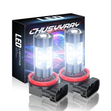 LED Fog Light Bulbs H8 H16 H11 Fog Light Bulb White 6500K High Power DRL Lamps