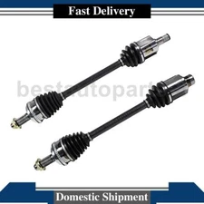 2X Front CV Joint Axle Shaft Assembly Pair 2PCS For Honda Pilot 2005