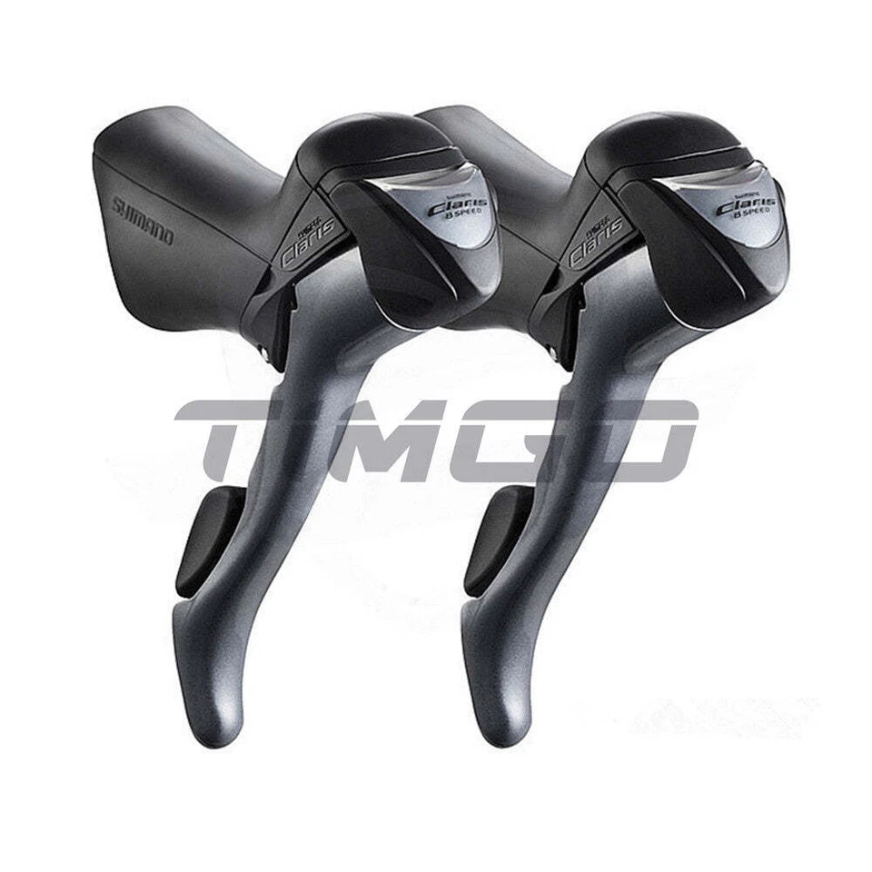 Shimano Claris ST-2400 ST-2403 Road 2/3×8 Speed STI Lever Shifter Brake Dual - Image 2 of 4