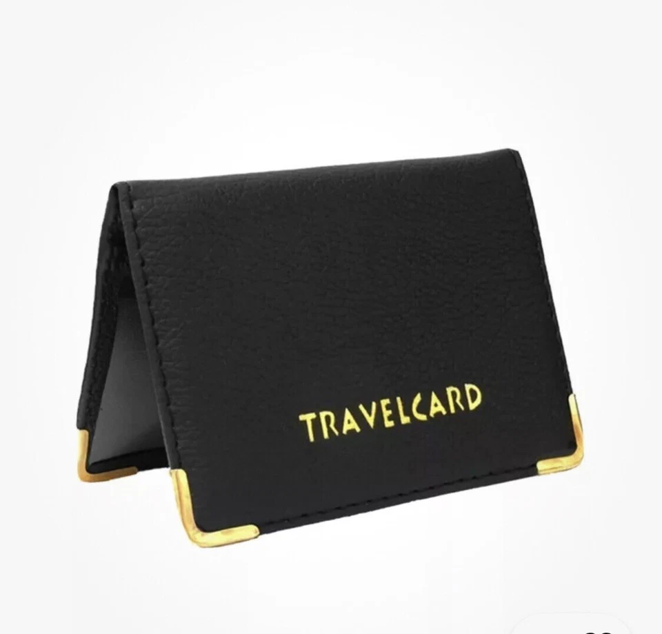 Genuine Oyster Travel Card Bus Pass Rail Card Holder Wallet Cover Case UK Seller