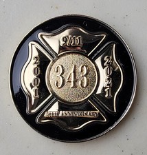 FDNY 20th ANNIVERSARY - CHALLENGE COIN