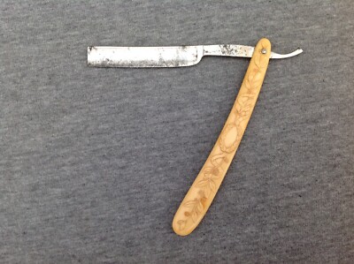 Diamond C.S. Co Fremont Ohio Straight Razor with Fancy Scales  