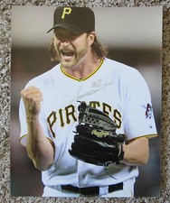 JASON GRILLI AUTO SIGNED 11 x 14 PHOTO PITTSBURGH PIRATES BUCS