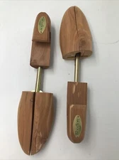 Vintage Woodlore Made In U.S.A. Wood Shoe Trees Size L