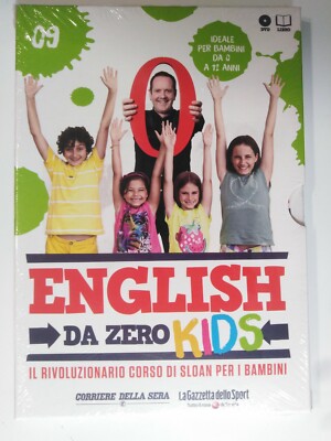 English da Zero Kids Englischkurs für Kinder 0 bis 12 Jahre Band 9 DVDs + Buch