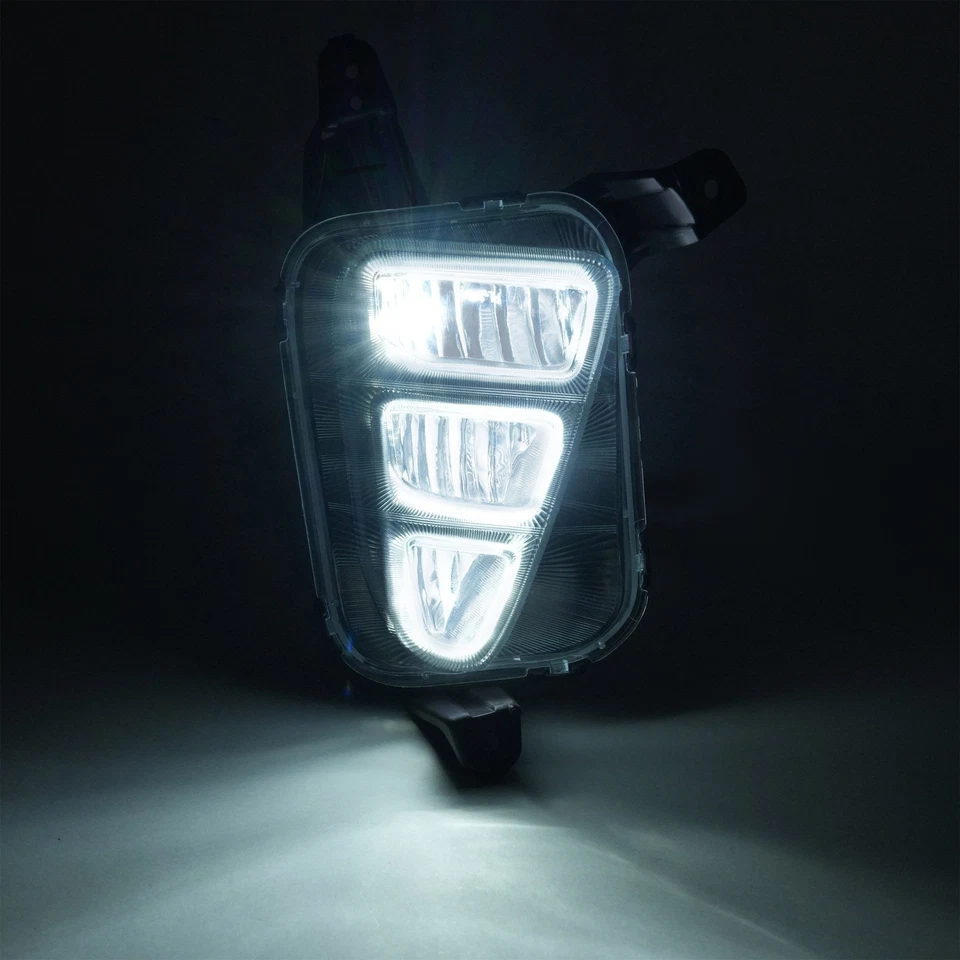 Faro antiniebla HECASA pasajero delantero lado derecho LED para Kia Optima 2016 2017 2018 Foto 3 de 4