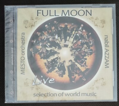 Nabil Azzam, Mesto Orchestra - Full Moon CD, 2010, World Music - Brand New, Rare