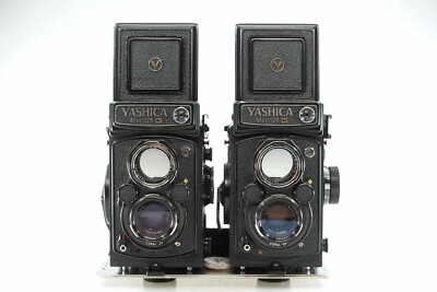 2Yashica Mat 124 G Stereo SET mit Yashinon 3,5 80 mm 90095