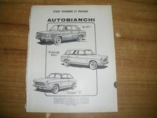 Revue technique Autobianchi A111