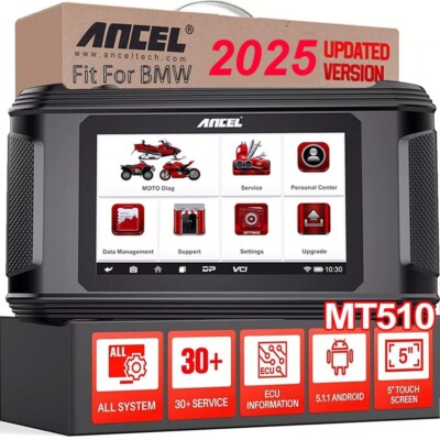 Für BMW Motorrad Diagnosegerät Profi OBD2 Diagnosegerät Scanner All System MT510