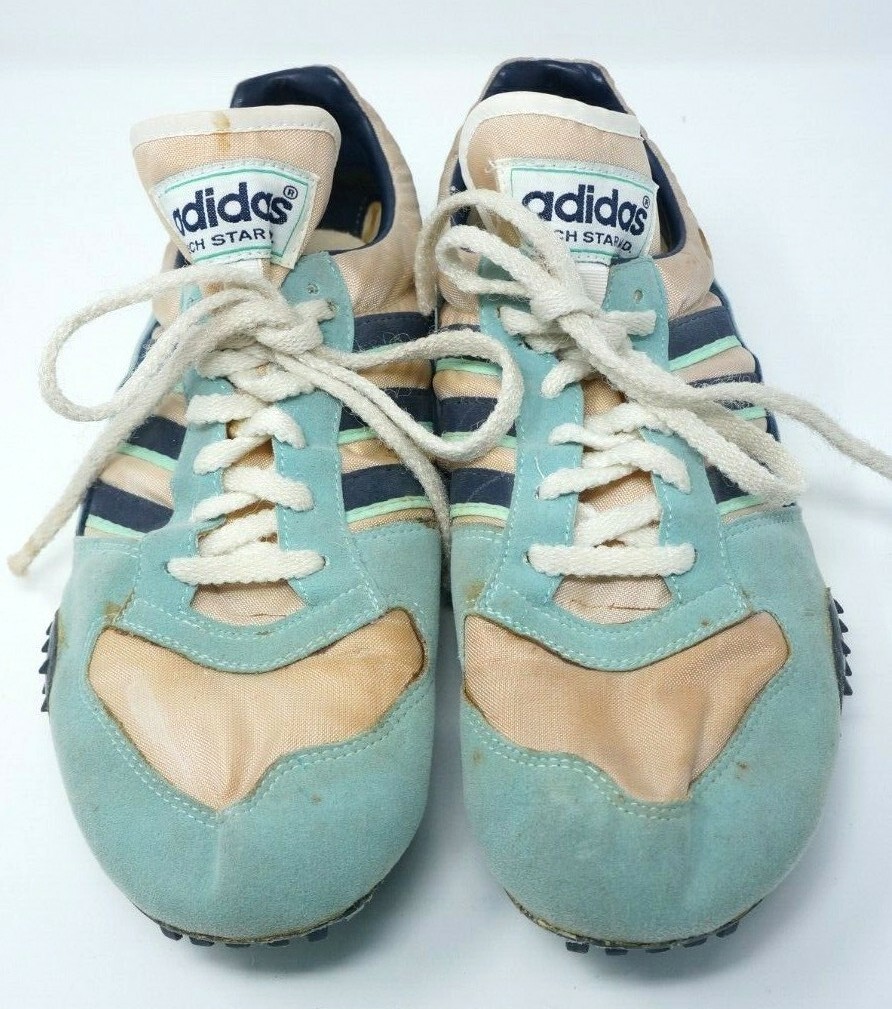 Adidas Vintage Sneaker 1970's Track Shoe TECH STAR MD… - Gem