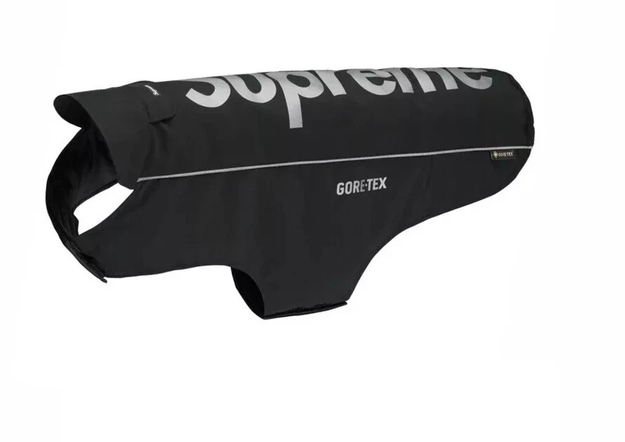VESTE POUR CHIEN SUPREME GORE TEX NOIRE TAILLE L