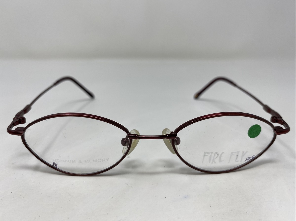 Firefly Japan FF116 WINE/RED 45-18-135 Metal Full Rim Eyeglasses