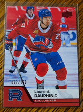 Laurent Dauphin -2020-21 Upper Deck AHL UD Exclusives #/100 No.126 -Rocket