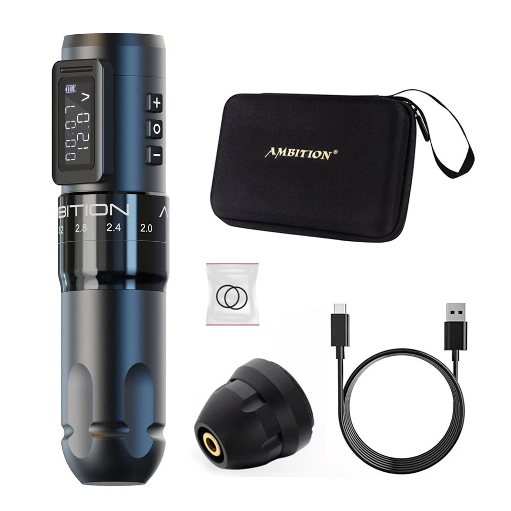 Wireless Tattoo Machine Pen 6 Stroke Length Adjustable 2.0-4.0mm Brushless Motor - product detail image 19