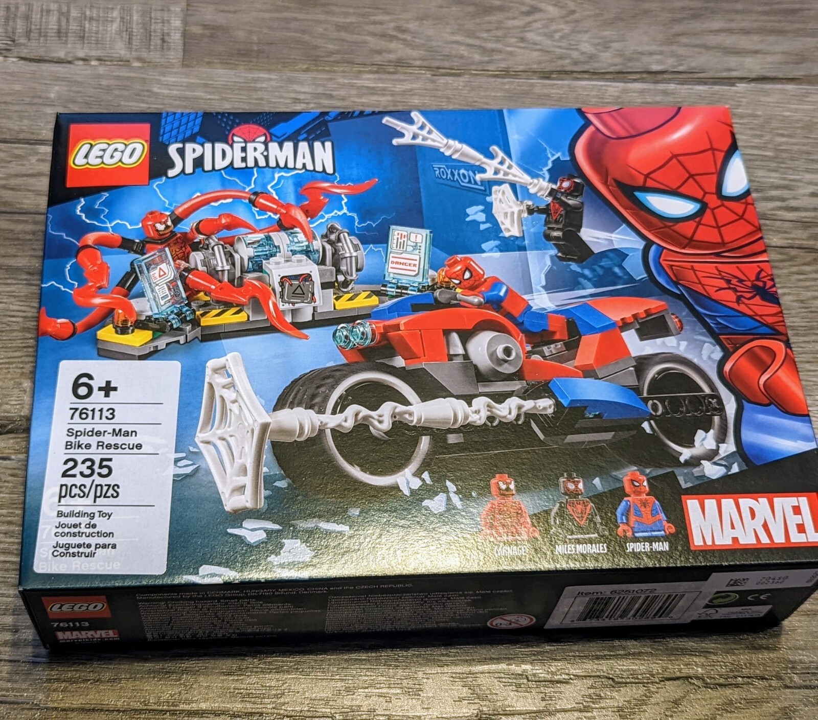 LEGO Spiderman Spider-man Bike Rescue 76113 MARVEL New in box 673419302890  | eBay