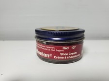 Meltonian Shoe Cream Polish Red 107 1.55 oz. Jar 2004
