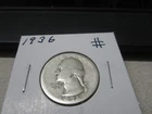 1936 - USA - 25 cent - American Silver quarter